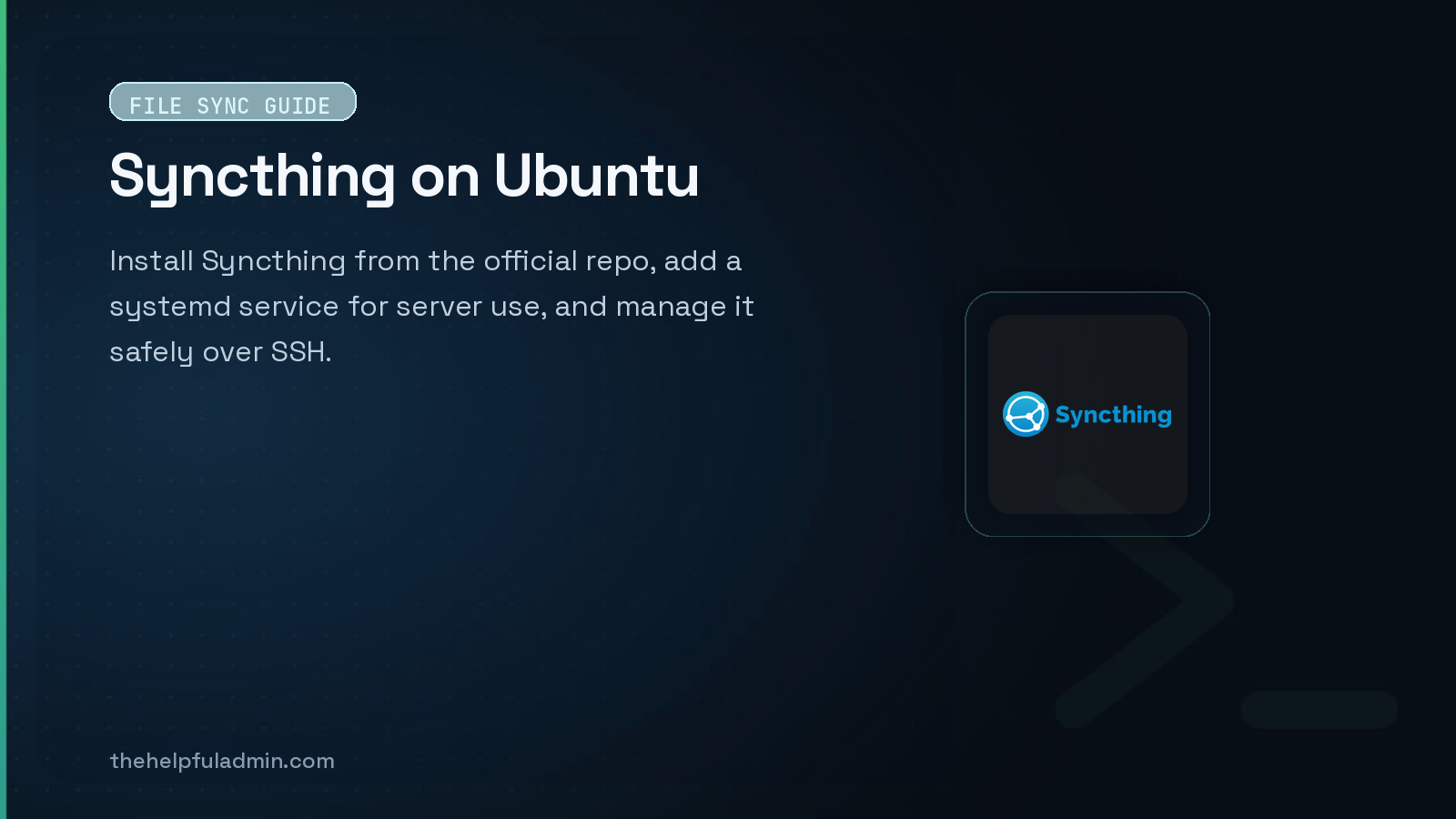 How to Install Syncthing on Ubuntu